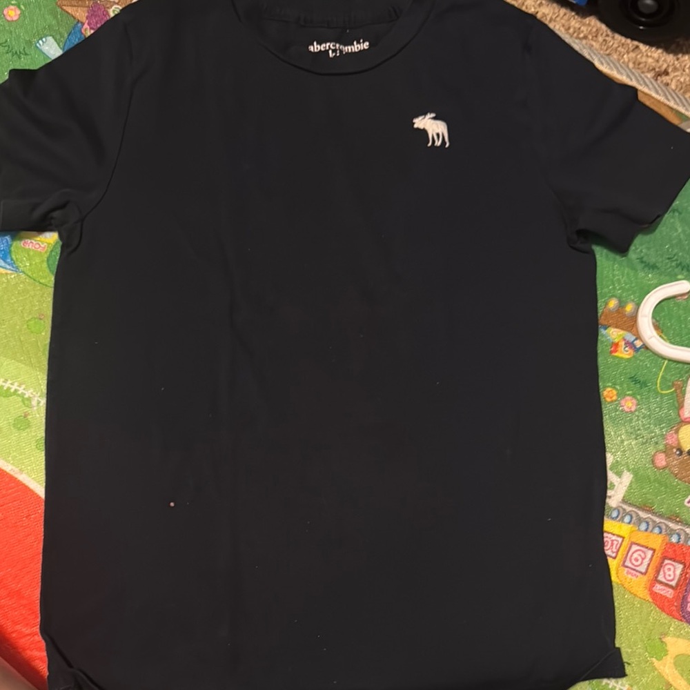 Abercrombie Black T-Shirt with Logo